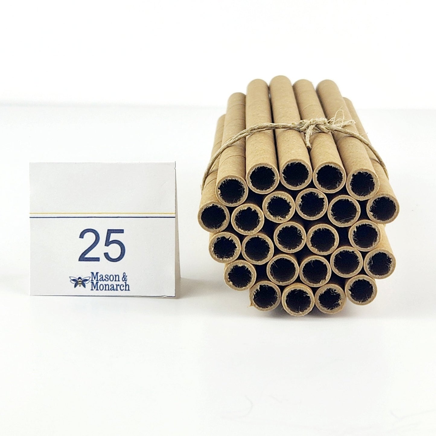 Cardboard Bee Nesting Tubes - Mason and Monarch