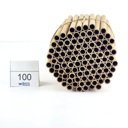 Cardboard Bee Nesting Tubes - Mason and Monarch