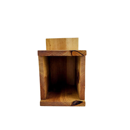 Simple Square Bee House for Native Solitary Bees - Mason and Monarch